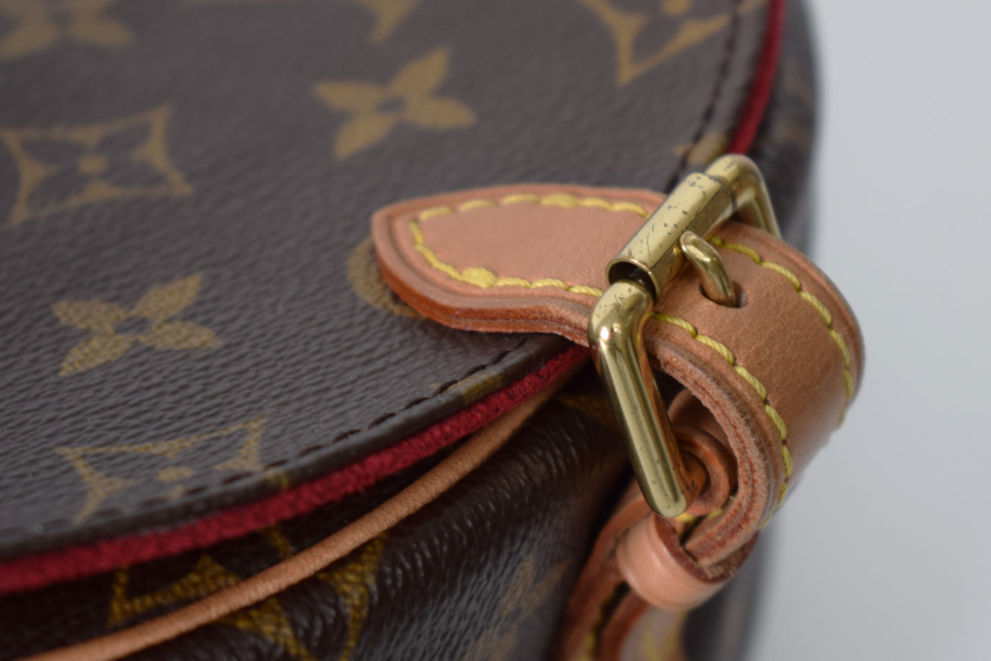 Vintage Louis Vuitton Tambourine Monogram Canvas Crossbody Bag