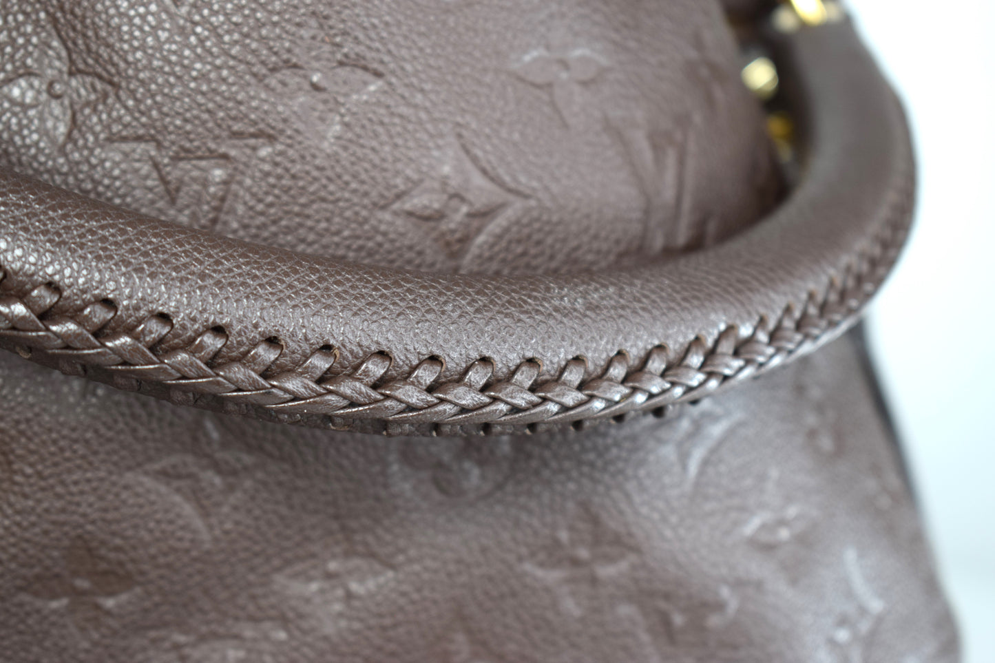 Louis Vuitton Artsy MM Empreinte Leder Dunkelbraun "Earth"