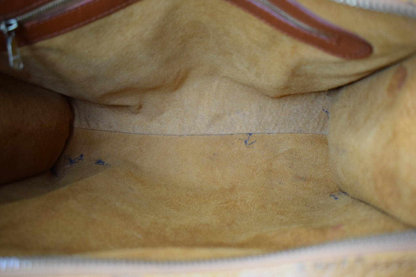 Vintage MCM Brown Visetos Canvas Tote Bag Schultertasche