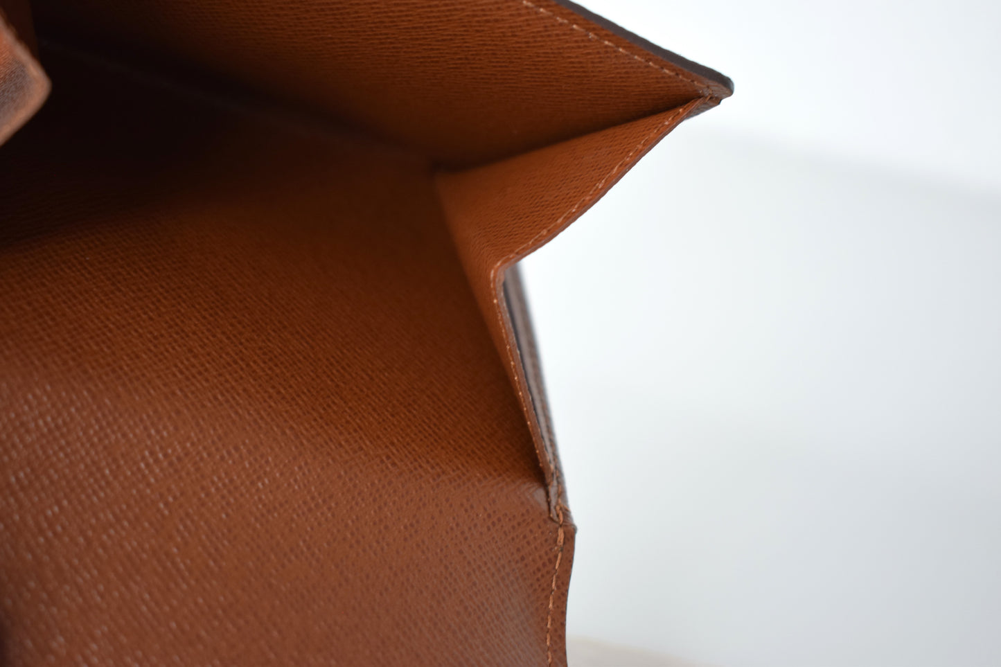 Louis Vuitton Geldbörse Monogram Canvas Double Flap