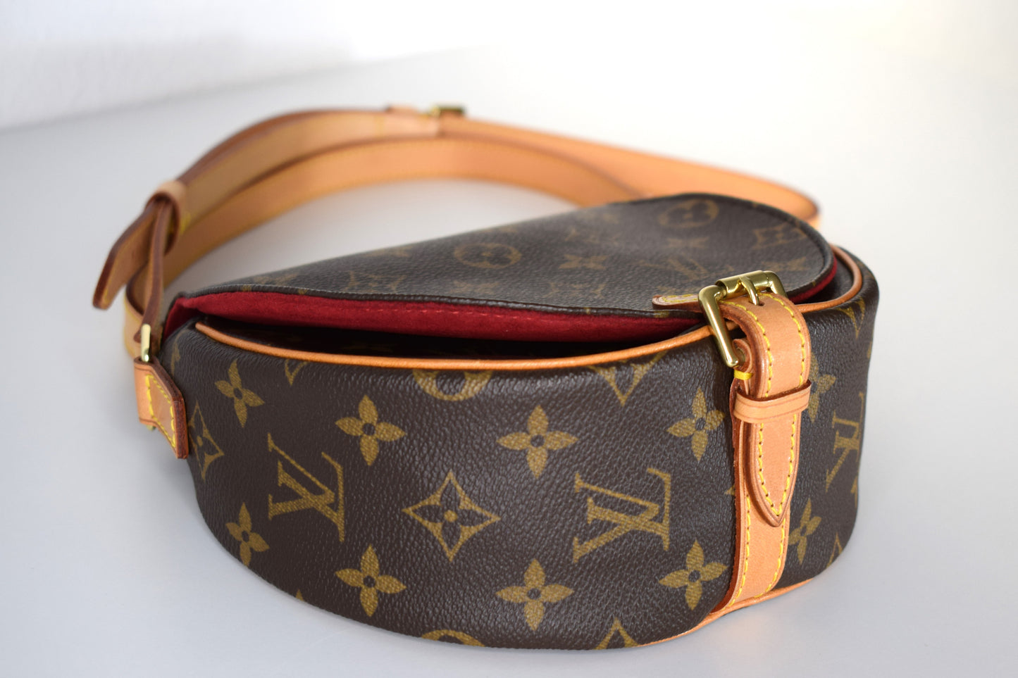 Louis Vuitton Tambourine Monogram Canvas Crossbody Bag