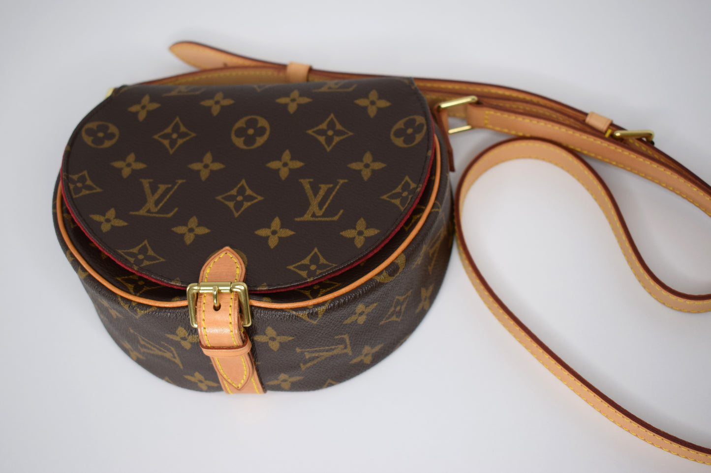 Louis Vuitton Tambourine Monogram Canvas Crossbody Bag