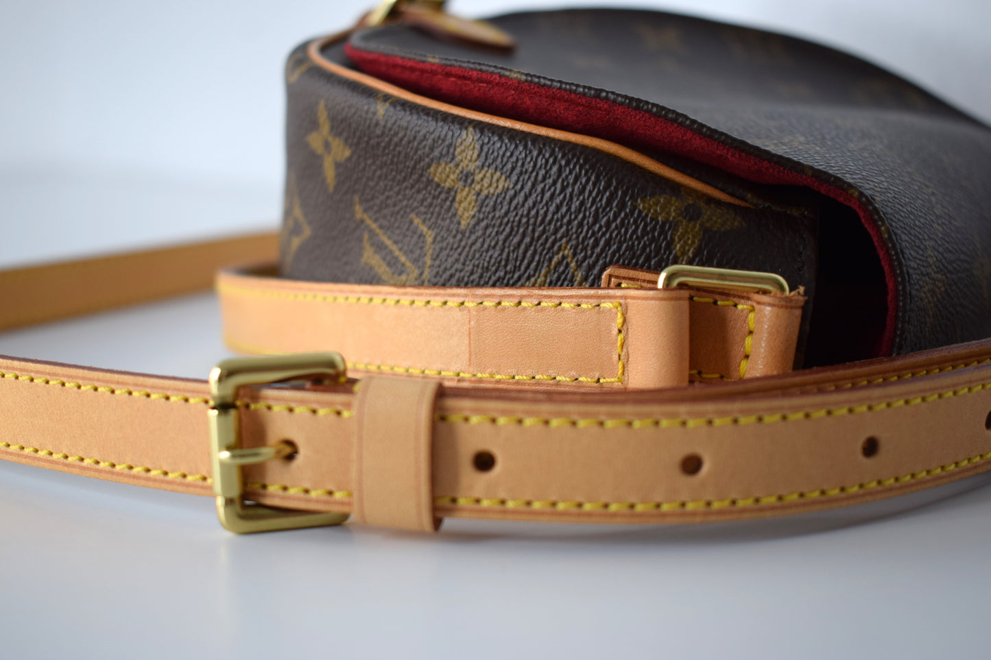 Louis Vuitton Tambourine Monogram Canvas Crossbody Bag