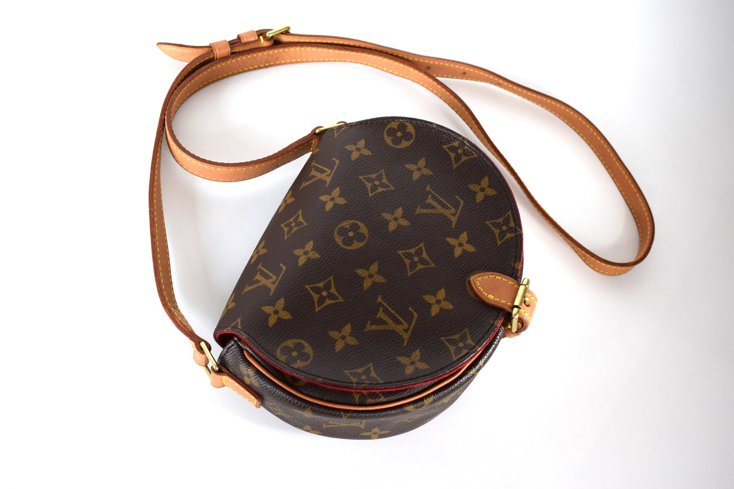 Vintage Louis Vuitton Tambourine Monogram Canvas Crossbody Bag